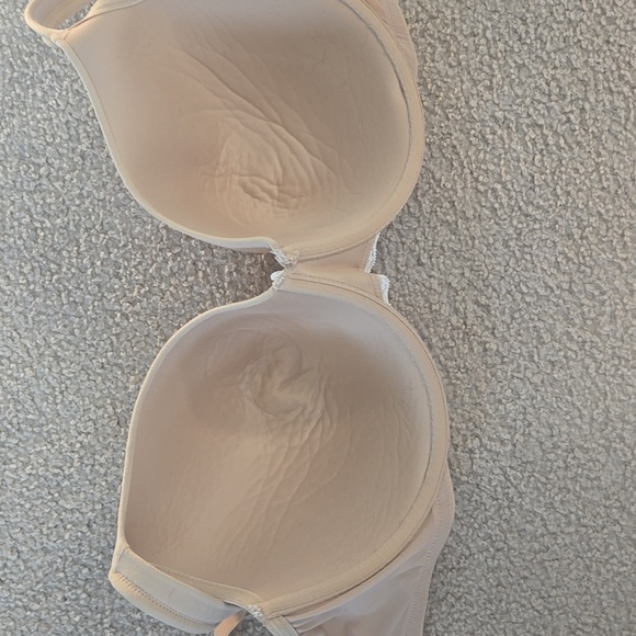 Cacique Lightly Line Full Coverage Nude Tan Bra 42F - Picture 7 of 10